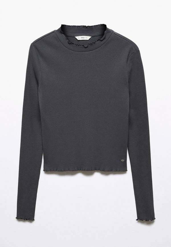 

Лонгслив Mango Kids, Серый, CURLY