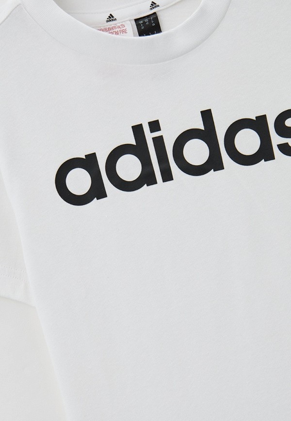Футболка adidas белый, размер 104, фото 3