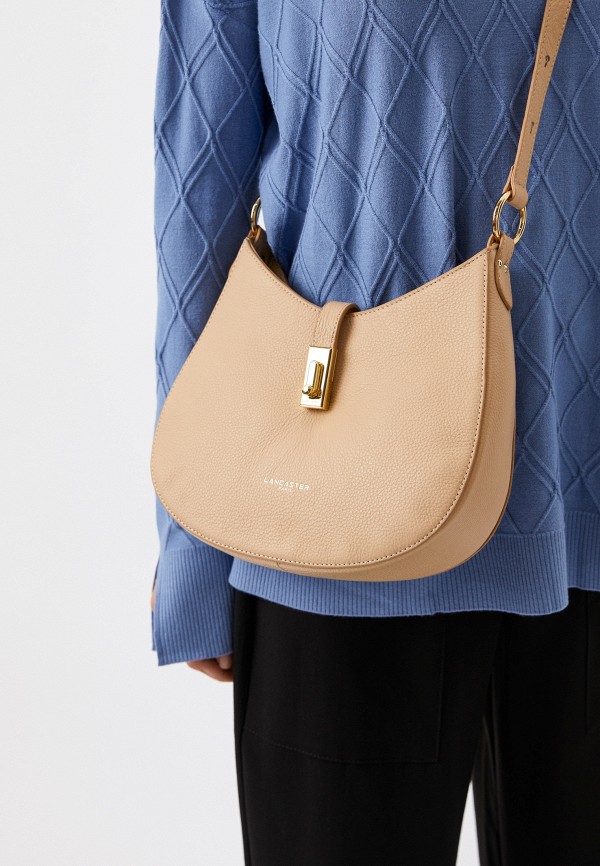 Сумка Lancaster бежевый, размер 00, фото 6