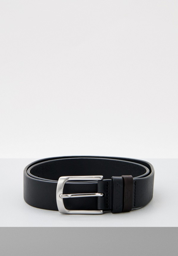 

Ремень Emporio Armani, Черный, BLACK/BROWN DETAIL