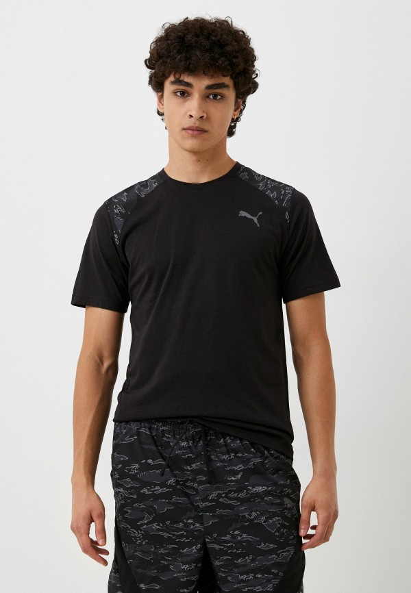 

Футболка спортивная PUMA, Черный, TRAIN CONCEPT AOP TEE