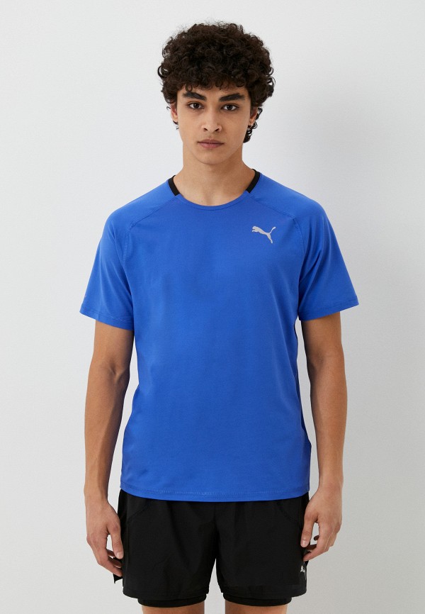 

Футболка спортивная PUMA, Синий, RUN CLOUDSPUN SS TEE