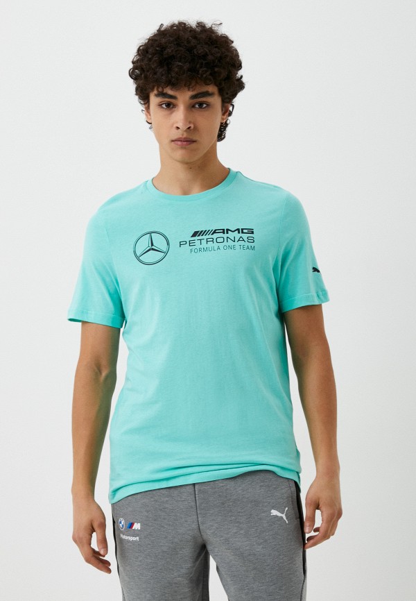 

Футболка PUMA, Бирюзовый, MAPF1 ESS Logo Tee