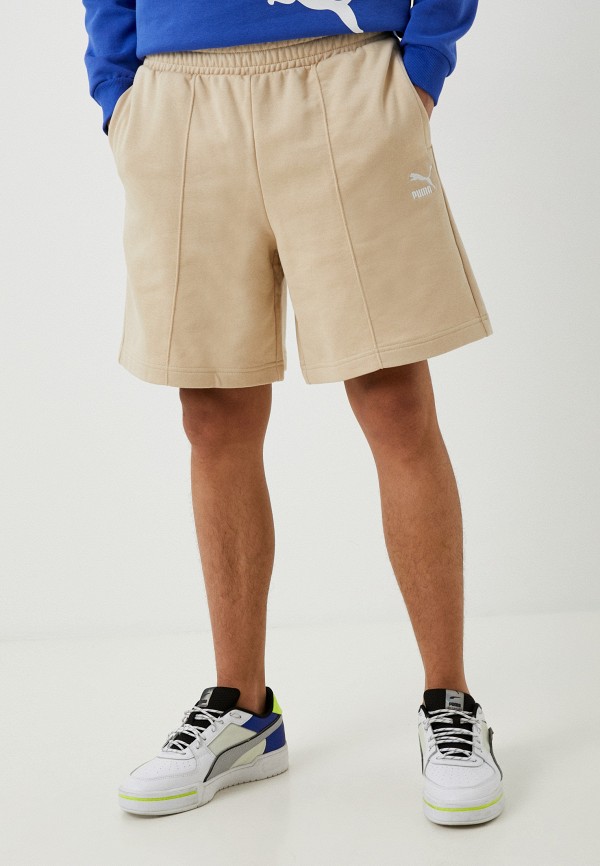 

Шорты спортивные PUMA, Бежевый, CLASSICS Pintuck Shorts 8'
