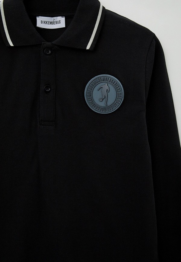 Поло Bikkembergs черный, размер 140, фото 3