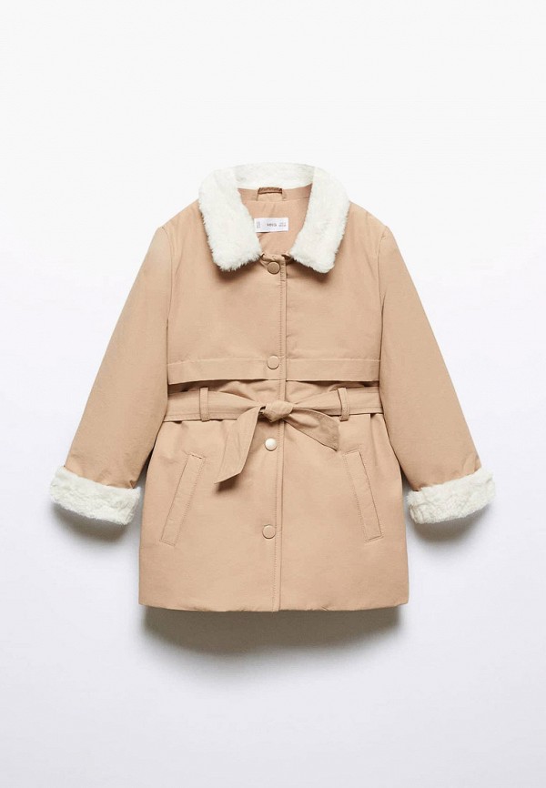 

Куртка утепленная Mango Kids, Бежевый, DINAB5