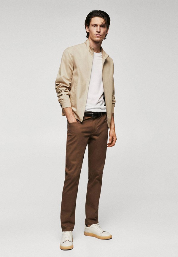 Куртка Mango Man бежевый, размер 54, фото 2