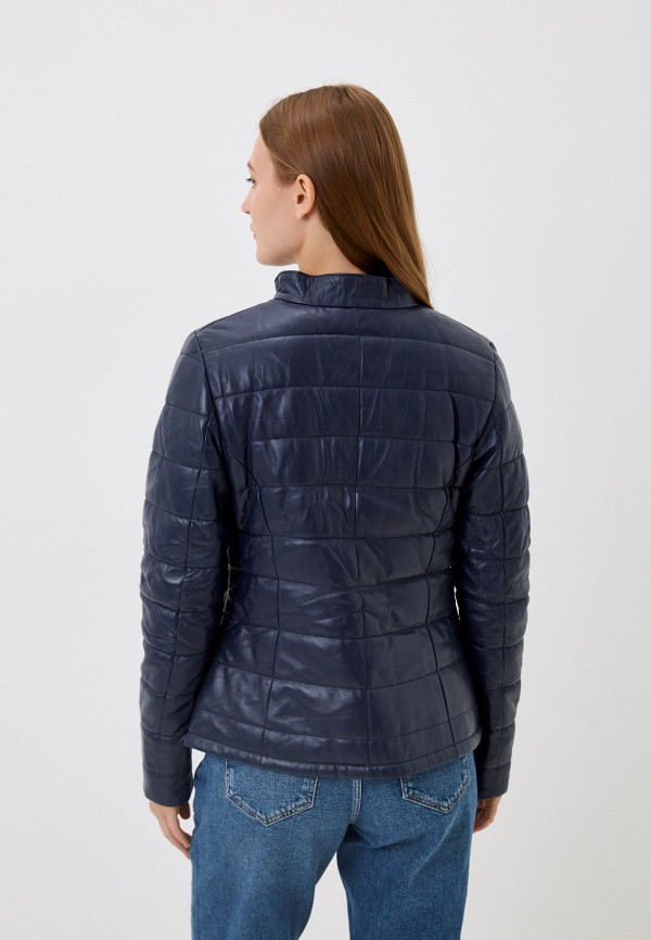 фото Куртка кожаная утепленная basics & more