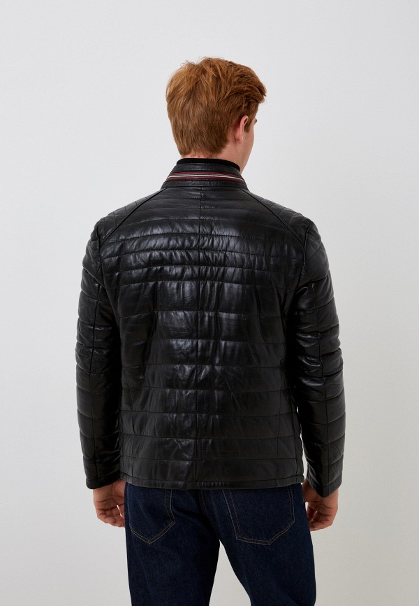 фото Куртка кожаная утепленная basics & more