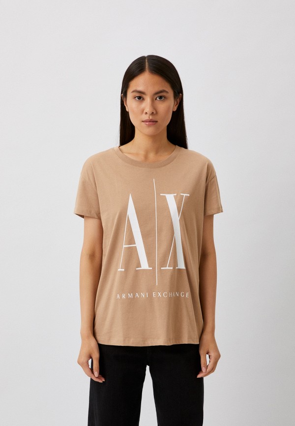 

Футболка Armani Exchange, Бежевый