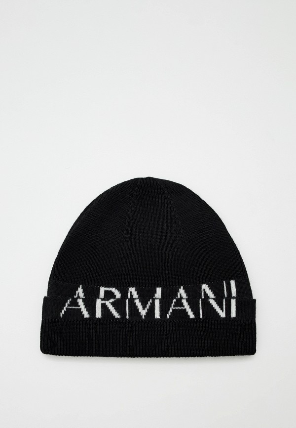 

Шапка Armani Exchange, Черный