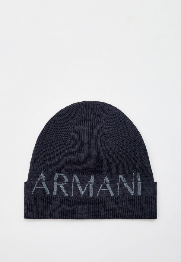 

Шапка Armani Exchange, Синий