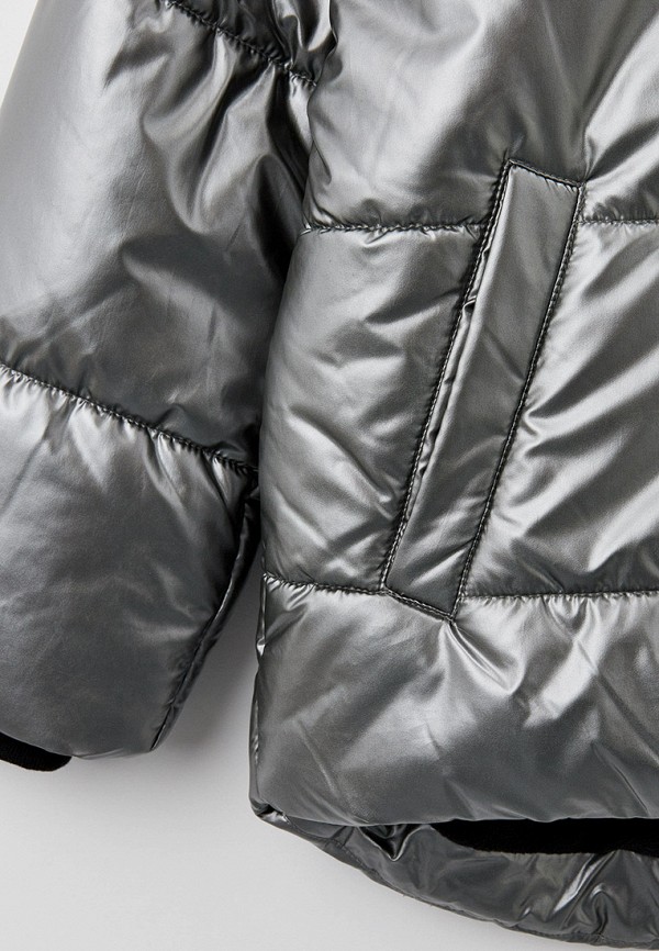 Куртка утепленная Button Blue серебряный, размер 146, фото 3