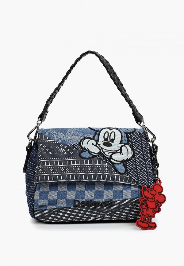 

Сумка и брелок Desigual, Синий, MICKEY