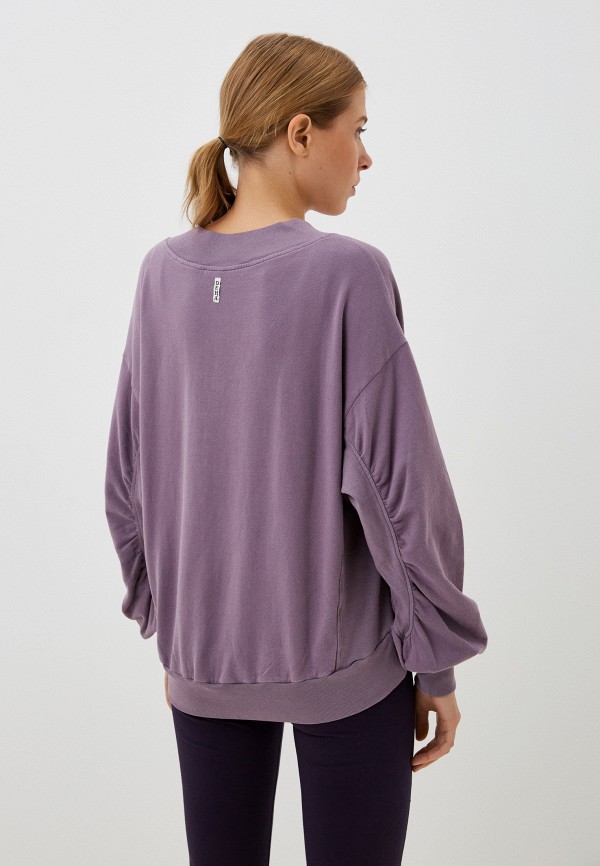 Свитшот Deha фиолетовый, размер 46, фото 3