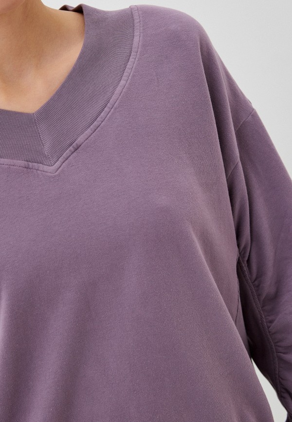 Свитшот Deha фиолетовый, размер 46, фото 4