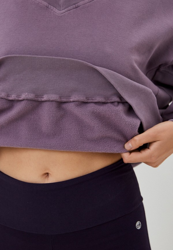 Свитшот Deha фиолетовый, размер 46, фото 5