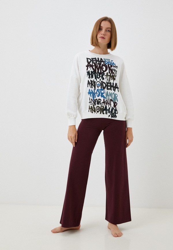 Свитшот Deha белый, размер 40, фото 2