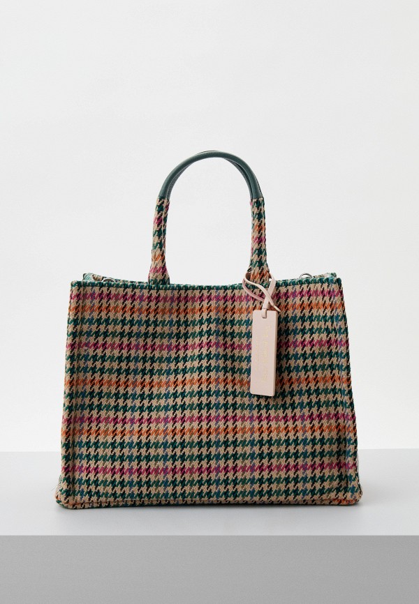 

Сумка и брелок Coccinelle, Бежевый, NEVER WITHOUT BAG PI.D.P