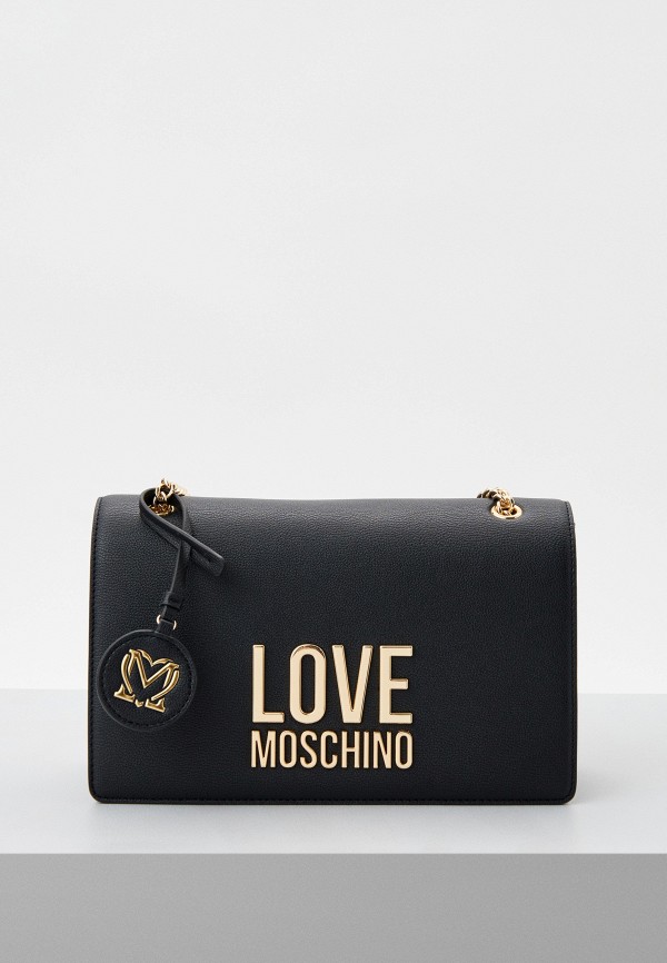 

Сумка и брелок Love Moschino, Черный