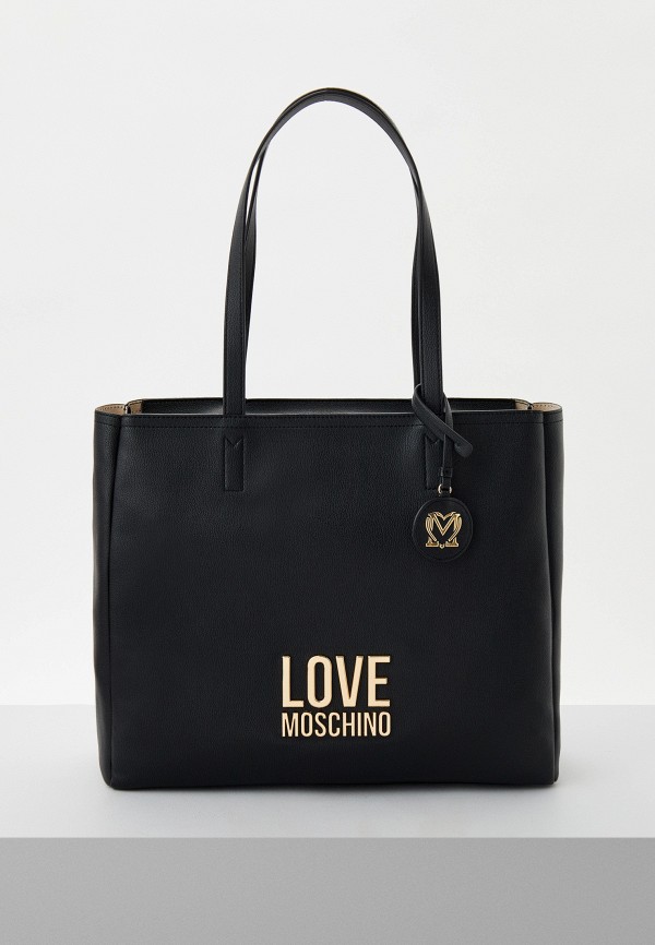 

Сумка и брелок Love Moschino, Черный