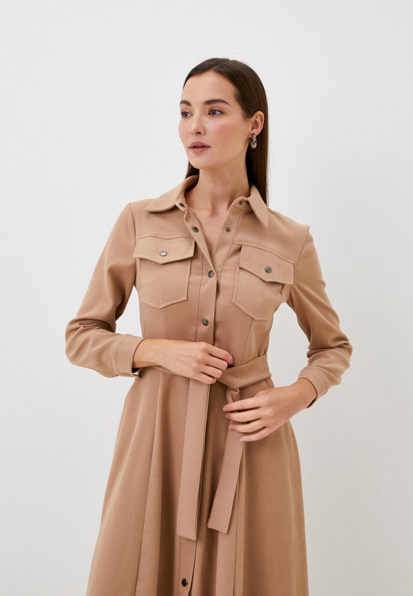 Платье Dansanti бежевый, размер 42, фото 2