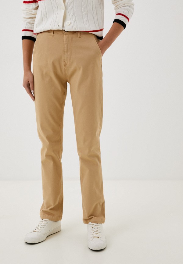 

Брюки Pepe Jeans, Бежевый, Regular