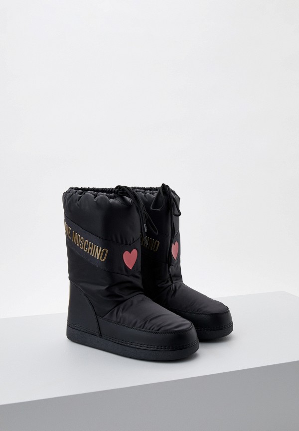 Луноходы Love Moschino черный, размер 37, фото 3