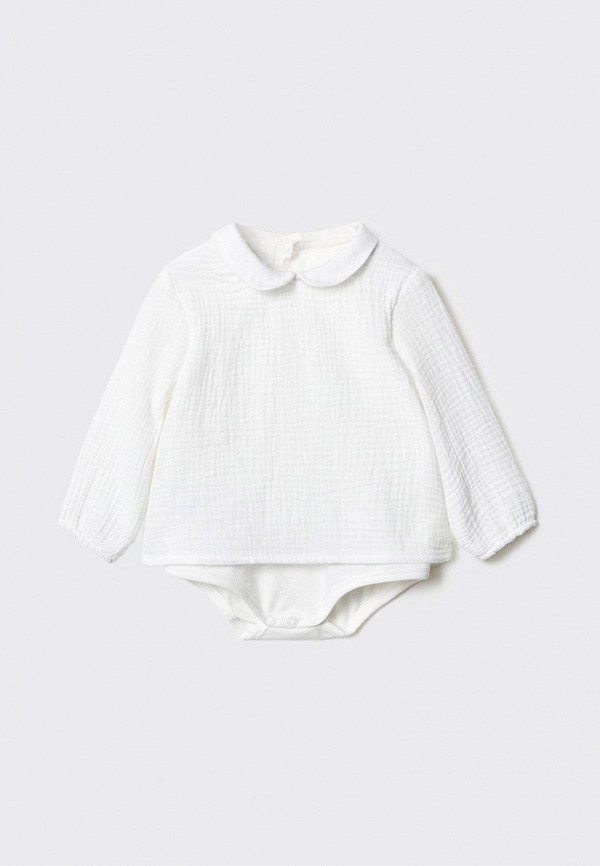 

Боди Mango Kids, Белый, BAMBU