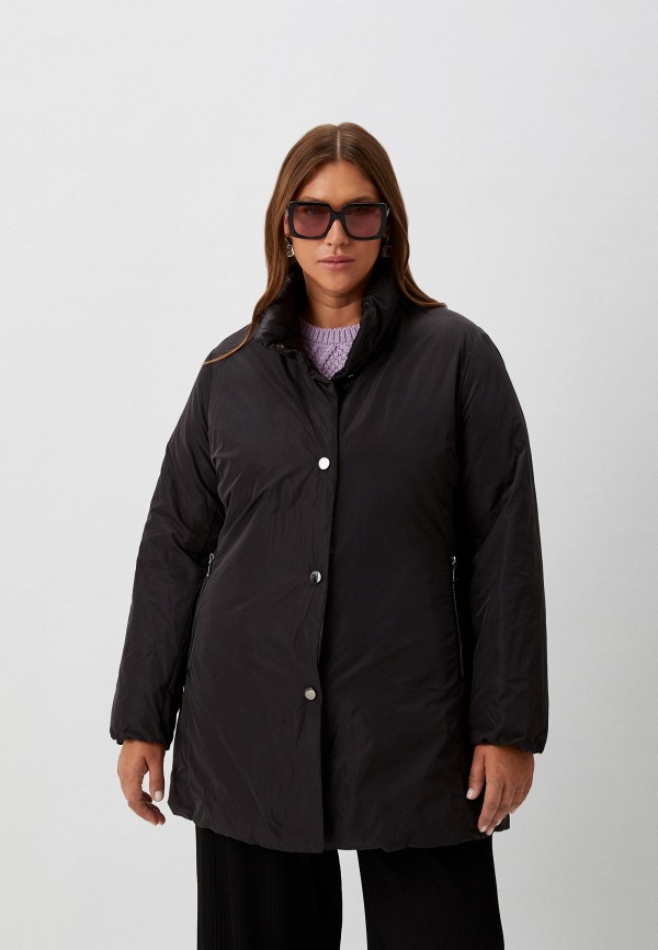 Куртка утепленная Elena Miro черного цвета