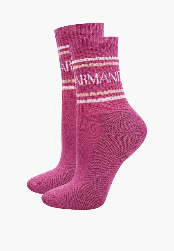 

Носки 2 пары Emporio Armani, Фуксия