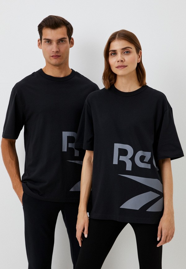 

Футболка Reebok, Черный, SIDE REEBOK VECTOR SS TEE