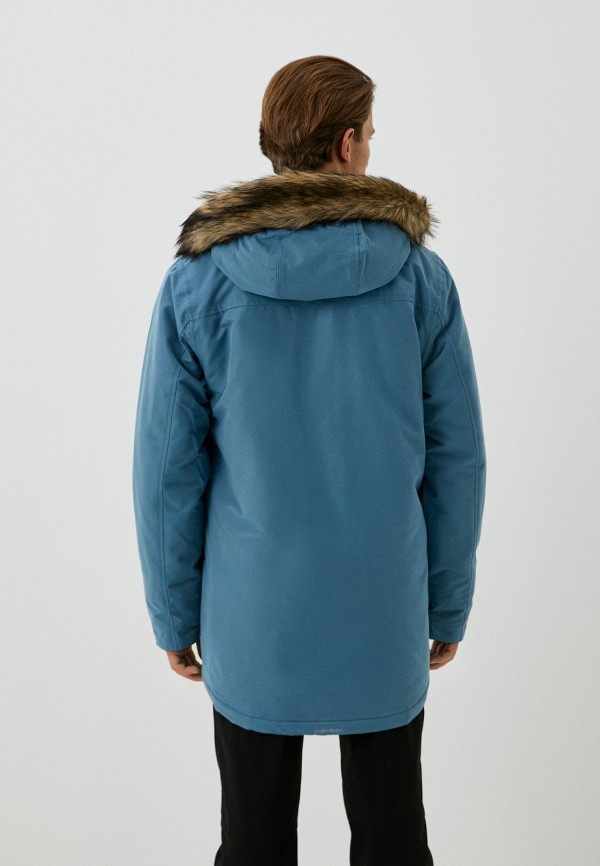 Парка Quiksilver голубой, размер 48, фото 3