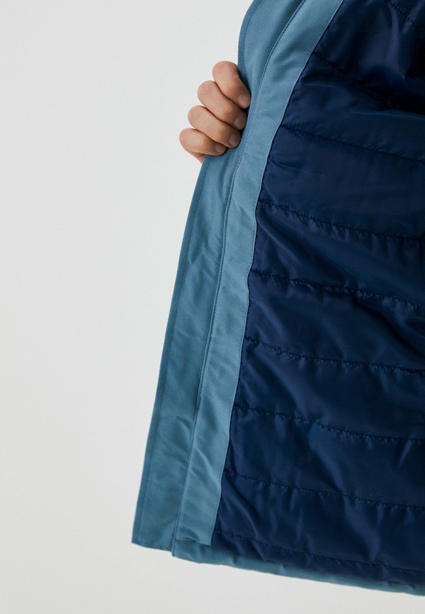 Парка Quiksilver голубой, размер 48, фото 4