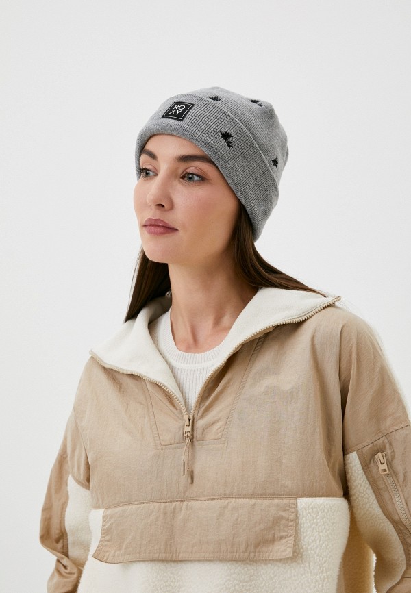 Шапка Roxy серый, размер 00, фото 3