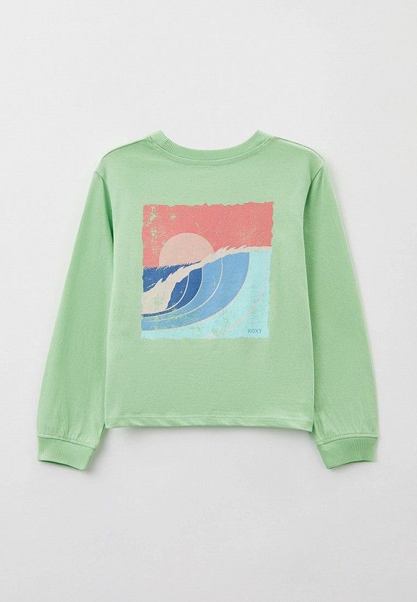 Лонгслив Roxy зеленый, размер 140, фото 2