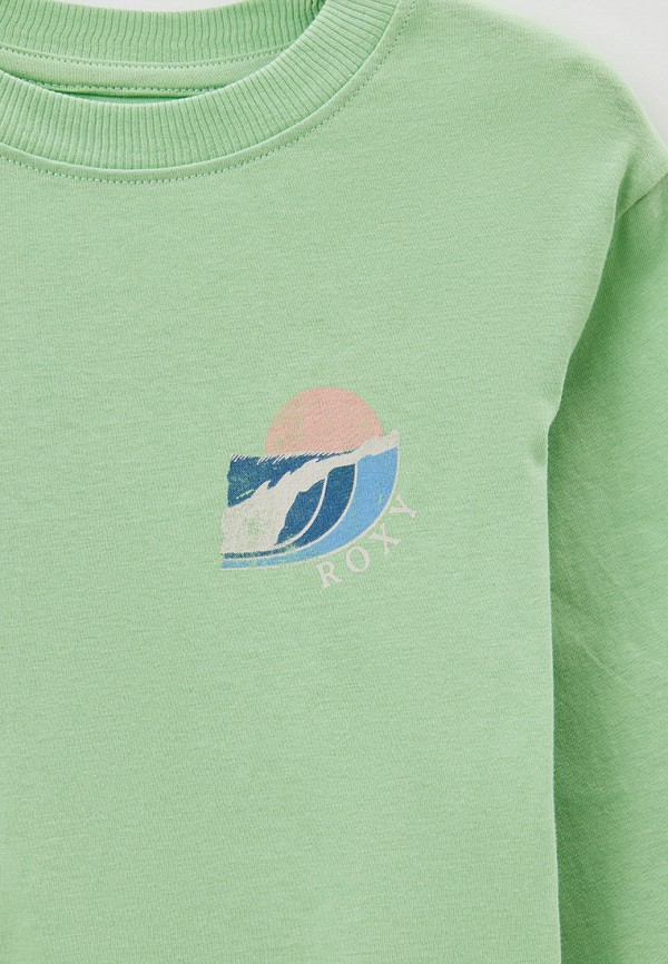 Лонгслив Roxy зеленый, размер 140, фото 3