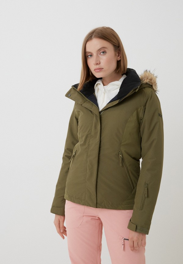 

Куртка горнолыжная Roxy, Хаки, JETSKI SOLID JK J SNJT GPZ0
