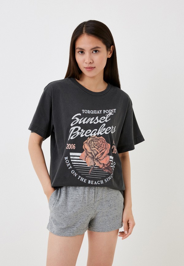 

Футболка Roxy, Серый, ROZALIATEE TEES KVJ0