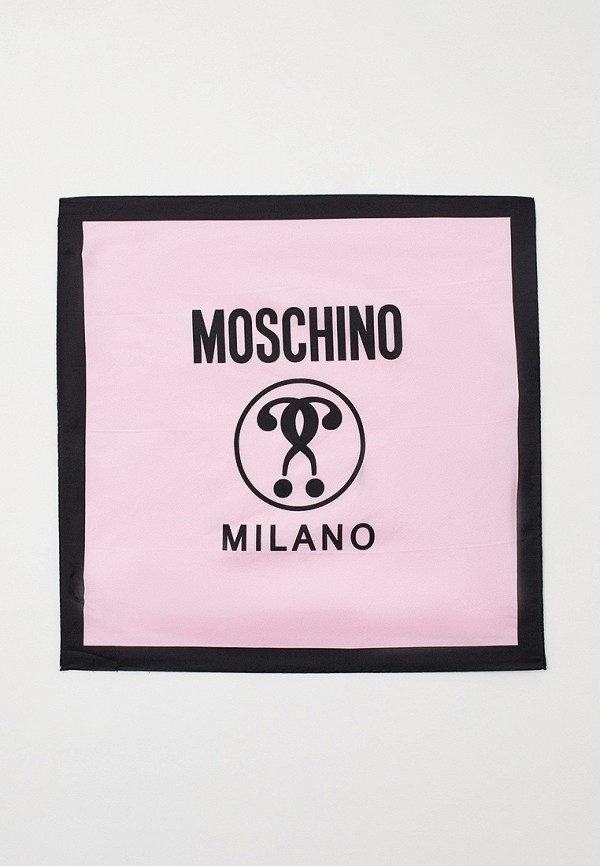 

Платок Moschino, Розовый