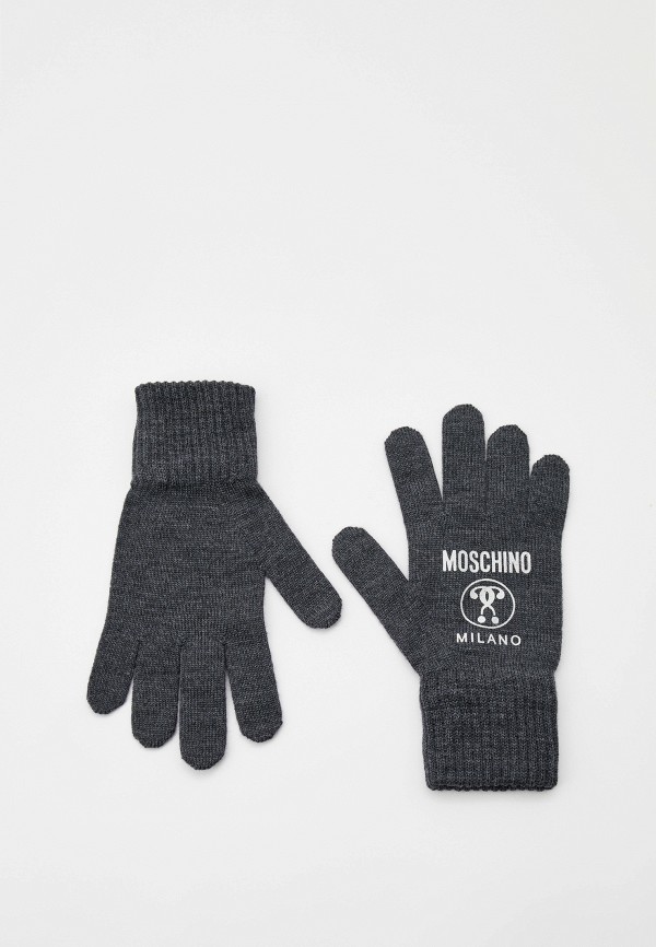 

Перчатки Moschino, Серый
