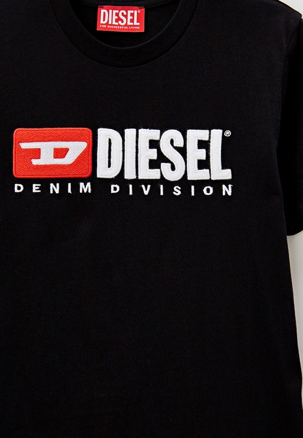 Футболка Diesel черный, размер 164, фото 3