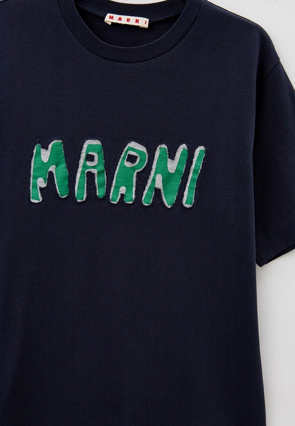Футболка Marni синий, размер 140, фото 3
