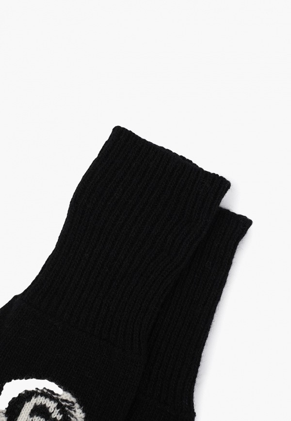 Перчатки MM6 Maison Margiela Paris черный, размер 17, фото 2