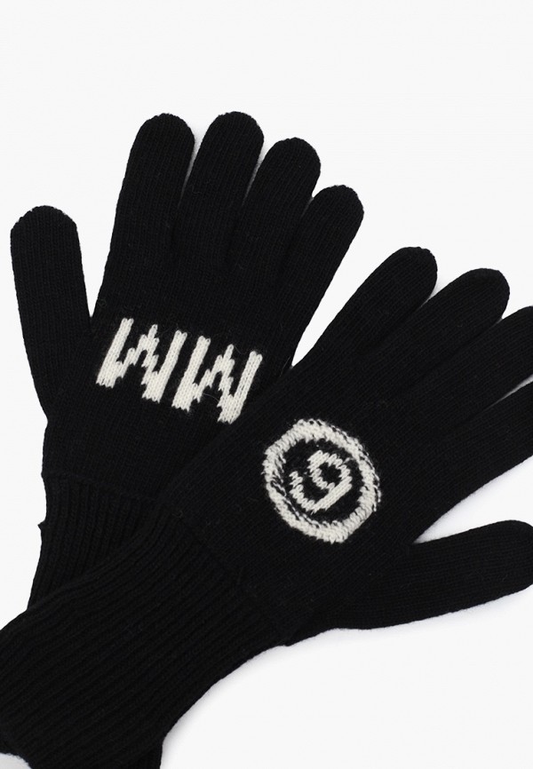 Перчатки MM6 Maison Margiela Paris черный, размер 17, фото 3