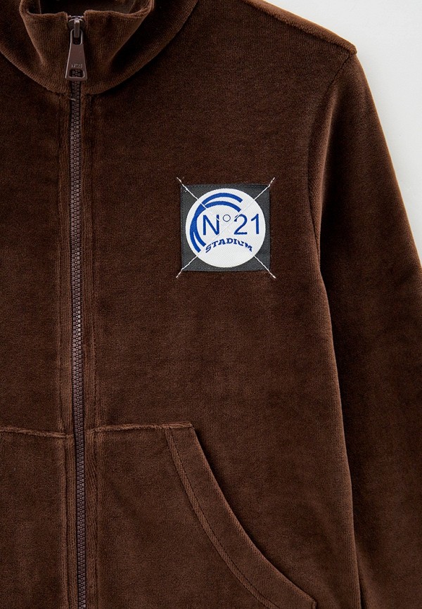 Олимпийка N21 коричневый, размер 152, фото 3