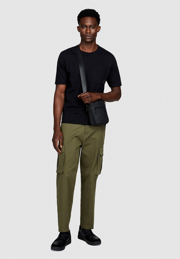 Футболка Sisley черный, размер 50, фото 2