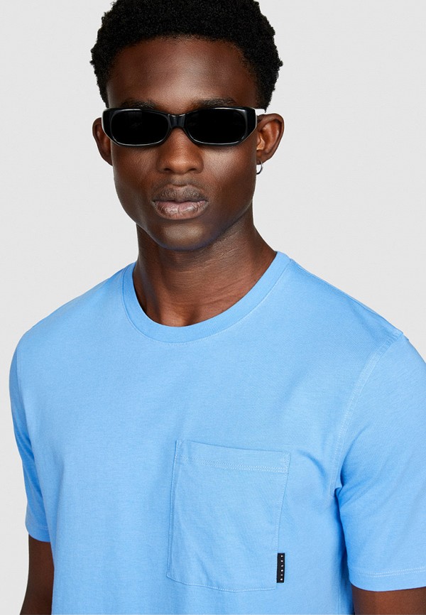 Футболка Sisley голубой, размер 52, фото 4