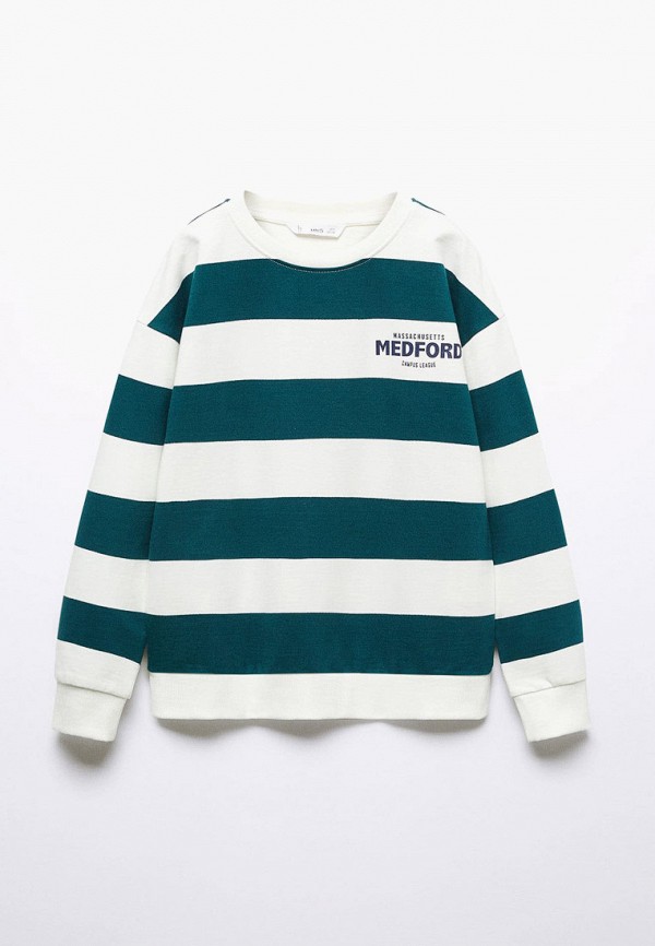 

Свитшот Mango Kids, Бирюзовый, MEDFORD
