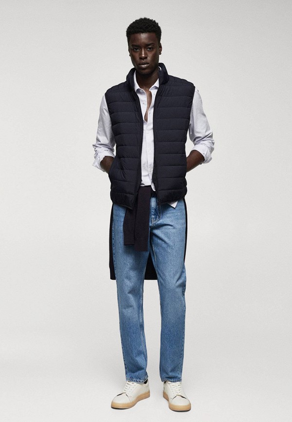 фото Жилет утепленный mango man